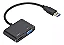 Conversor adaptador para hdmi e vga 2 monitores FY-730 - Imagem 2