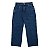 Calça Jeans High Logo Line Azul - Imagem 1