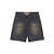 Bermuda Barra Crew Jeans B Garça Marmorizada - Imagem 2
