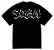 Camiseta Survival Spray Rascunho Preto - Imagem 1
