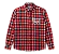 Camisa Xadrez Survival Logo Vermelho - Imagem 1
