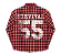 Camisa Xadrez Survival Logo Vermelho - Imagem 2