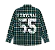 Camisa Xadrez Survival Logo Verde - Imagem 2