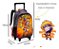 Kit Mochila Rodinha Infantil Masculino Naruto Kitsune Escola - Imagem 3