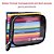 Mochila Now United Colorida Bolso Transparente Chaveiro Excl - Imagem 7