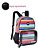 Mochila Now United Colorida Bolso Transparente Chaveiro Excl - Imagem 6