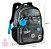 Mochila Rebecca Bonbon Preto Brilhante Fashion Girls Clio - Imagem 2
