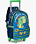 Kit infantil Dino Mochila de Rodinhas com alça +estojo + lancheira - Clio - Imagem 1