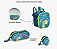 Kit infantil Dino Mochila de Rodinhas com alça +estojo + lancheira - Clio - Imagem 5
