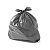 SACO PARA LIXO CINZA 53x70 40 LITROS C/100 UND -04MM - Imagem 1