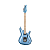 Guitarra Elétrica Ibanez Joe Satriani Js140 De  Tília 2015 Soda Blue Com Diapasão De Bordo - Imagem 1