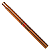 Par Baqueta Prostick-Usa By Wald 5Ahrl-Cle - Red Hickory Long - Imagem 1