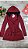 parka feminina moletom marsala/bordô - Imagem 1