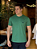 Camiseta Acostamento Básica - Verde Broto - Imagem 1