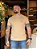 Camiseta Acostamento Lobo nas Costas Bege Caqui - Imagem 6