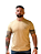 Camiseta Acostamento Lobo nas Costas Bege Caqui - Imagem 9