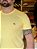 Camiseta Acostamento Lobo nas Costas Amarelo Solar - Imagem 2