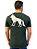 Camiseta Acostamento Lobo nas Costas - Verde - Imagem 3