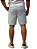 Bermuda Acostamento Azul Claro Masculina 100% Algodão - Imagem 3