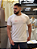 Camiseta Acostamento Elastano - Off White - Imagem 1