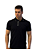 Camisa Polo Calvin Klein Logo Peitilho Com Friso - Preta - Imagem 2