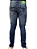 Calça Jeans Skinny Destroyer Visual - Azul Escuro - Imagem 3