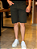 Bermuda Masculina Sarja Slim Verde Forum Paul – Estilo Casual Sofisticado - Imagem 1