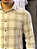 Camisa Aramis Flame Xadrez Slim ML Off White c/ Natural - Imagem 2