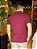 Polo Elastano Acostamento Bordo Sangria - Imagem 3