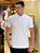 Polo Calvin Klein Slim Fit Básica Branca - Imagem 1