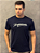 Camiseta Acostamento Escrita Bordada Letra Cursiva Marinho - Imagem 2