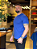 Camiseta Básica Aramis  Azul Bic - Imagem 2