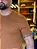 Camiseta Aramis Masculina Básica Caramelo - 100% Algodão - Imagem 4
