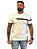 Camiseta Elastano Acostamento Faixa Preta Peito Off White - Imagem 5