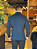 Camisa Soul ML Slim Tricolinho Elastano Marinho - Imagem 3