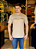 Camiseta John John Logo Bege Claro - Imagem 1