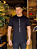 Camiseta Acostamento Escrita Vertical Preta - Imagem 1