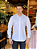 Camisa Forum Fio 50 Slim Fit Branca - Imagem 1