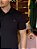 Polo Calvin Klein Slim Smooth Cotton Em Piquet Preto - Imagem 2