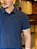 Polo Forum Azul Olympic c/friso - Imagem 3
