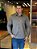 Camisa Ogochi ML Essencial Slim Preta - Imagem 1