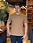 Camiseta Calvin Klein Flame Caqui - Imagem 1