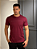 Camiseta Acostamento Casual Bordo Sangria - Imagem 1