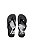 Chinelo Acostamento Masc Casual Lobo Listrado Preto - Imagem 1