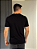 Camiseta Acostamento Básica Elastano Preto - Imagem 4