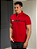 Polo Tommy Hilfiger Estampa Bordada Vermelha - Imagem 3