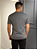Camiseta Aramis Básica Cinza Grafite - Imagem 3