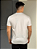 Camiseta Acostamento Casual Branca C/ Estampa Azul Maresia - Imagem 4