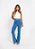 Calça Boot Cut Feminina Baby Blue Laycra - Imagem 1