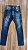 CALÇA MASCULINA JEANS AZUL MEDIA COM ELASTANO - Imagem 10